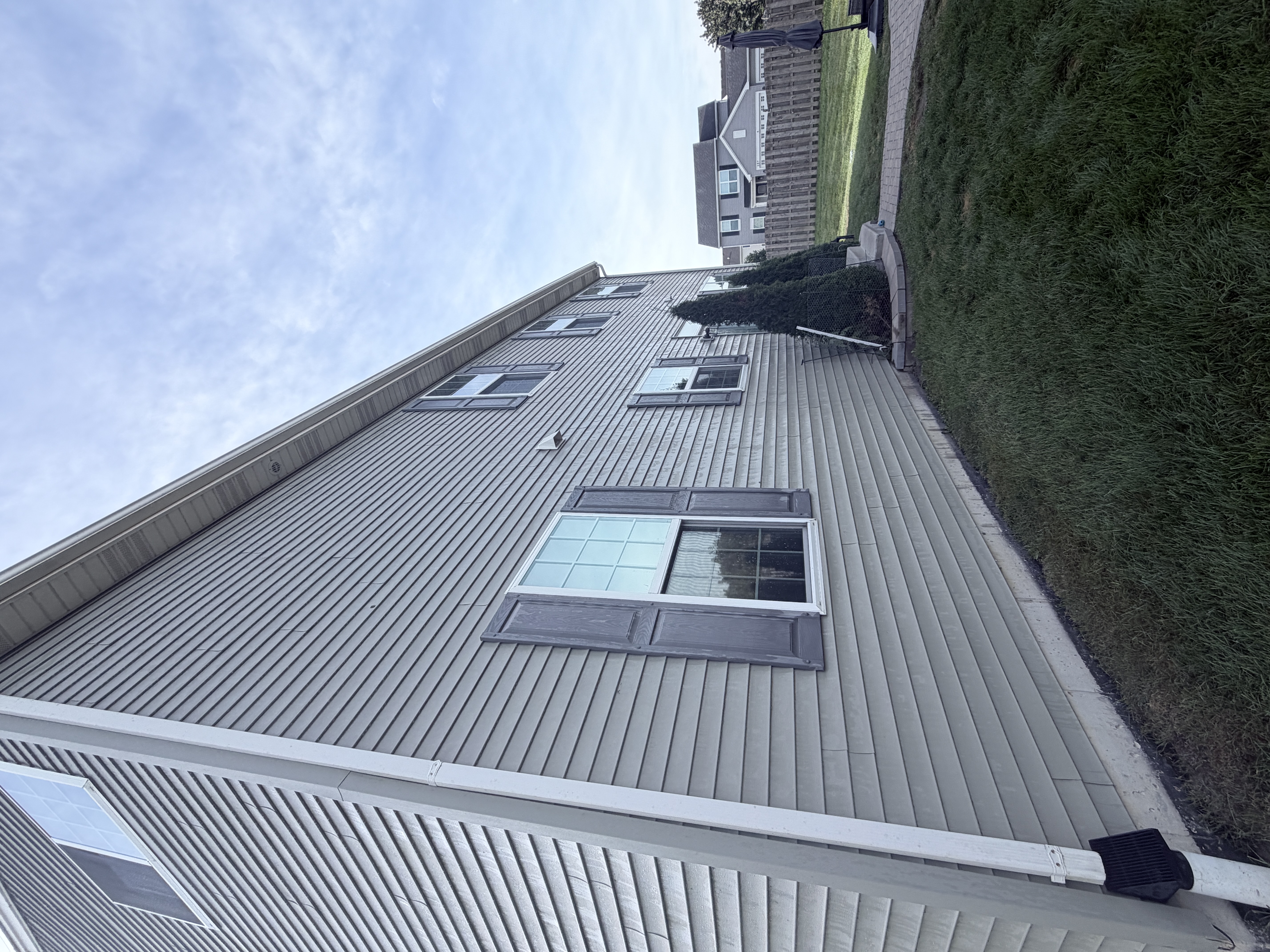 Before House Washing project in Volo, IL
