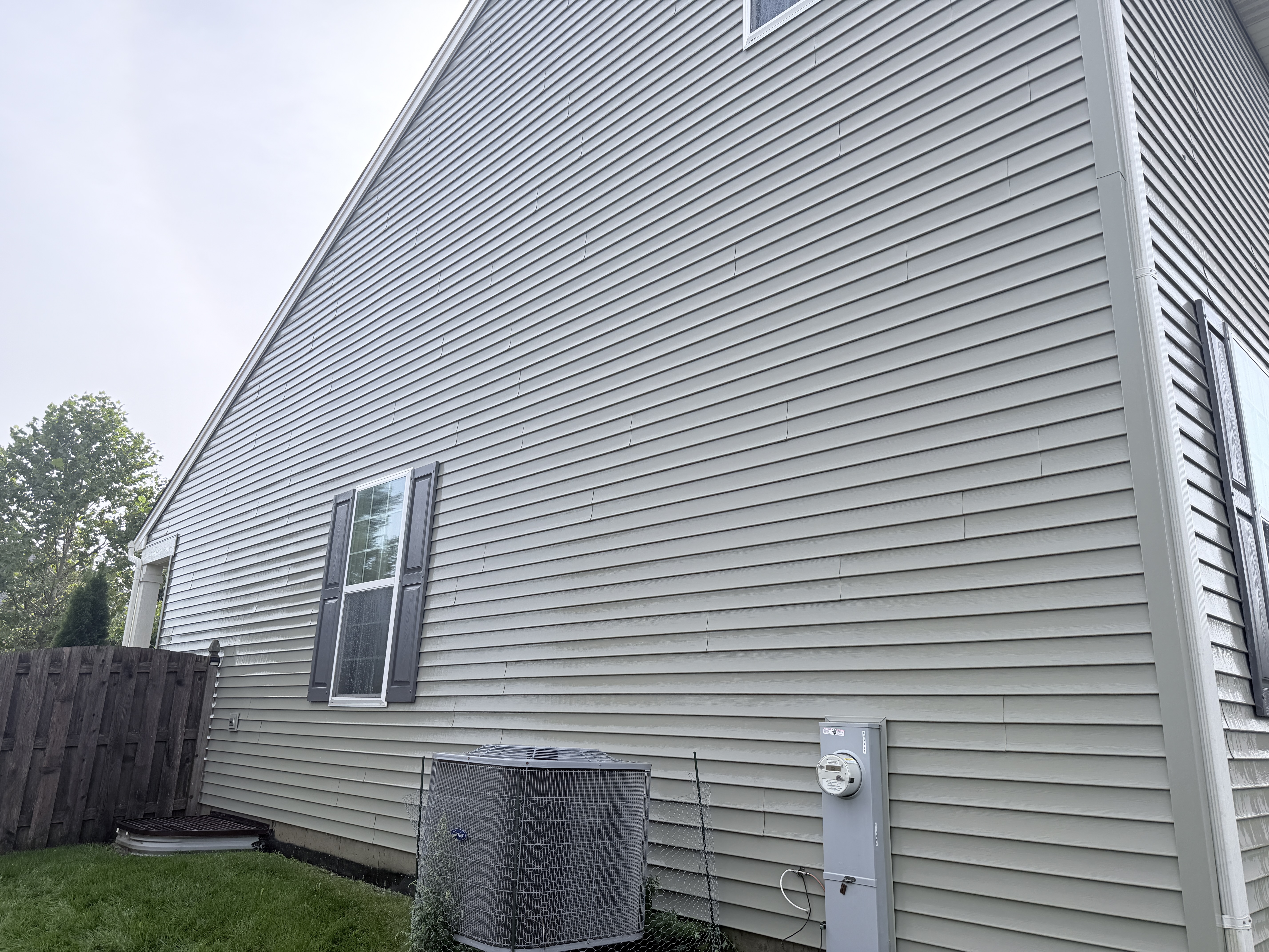 After House Washing project in Volo, IL