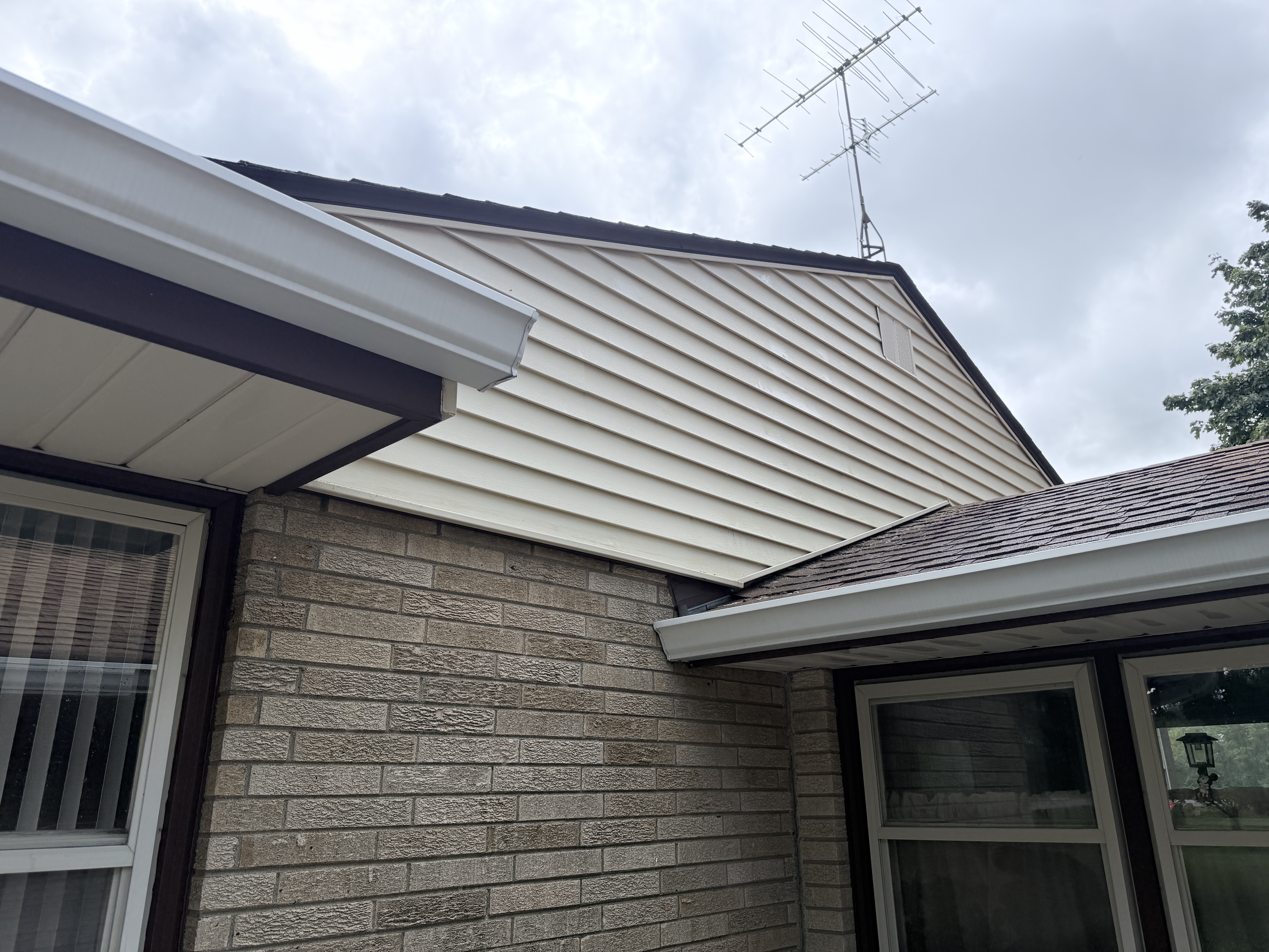 After House Washing project in Kenosha, WI