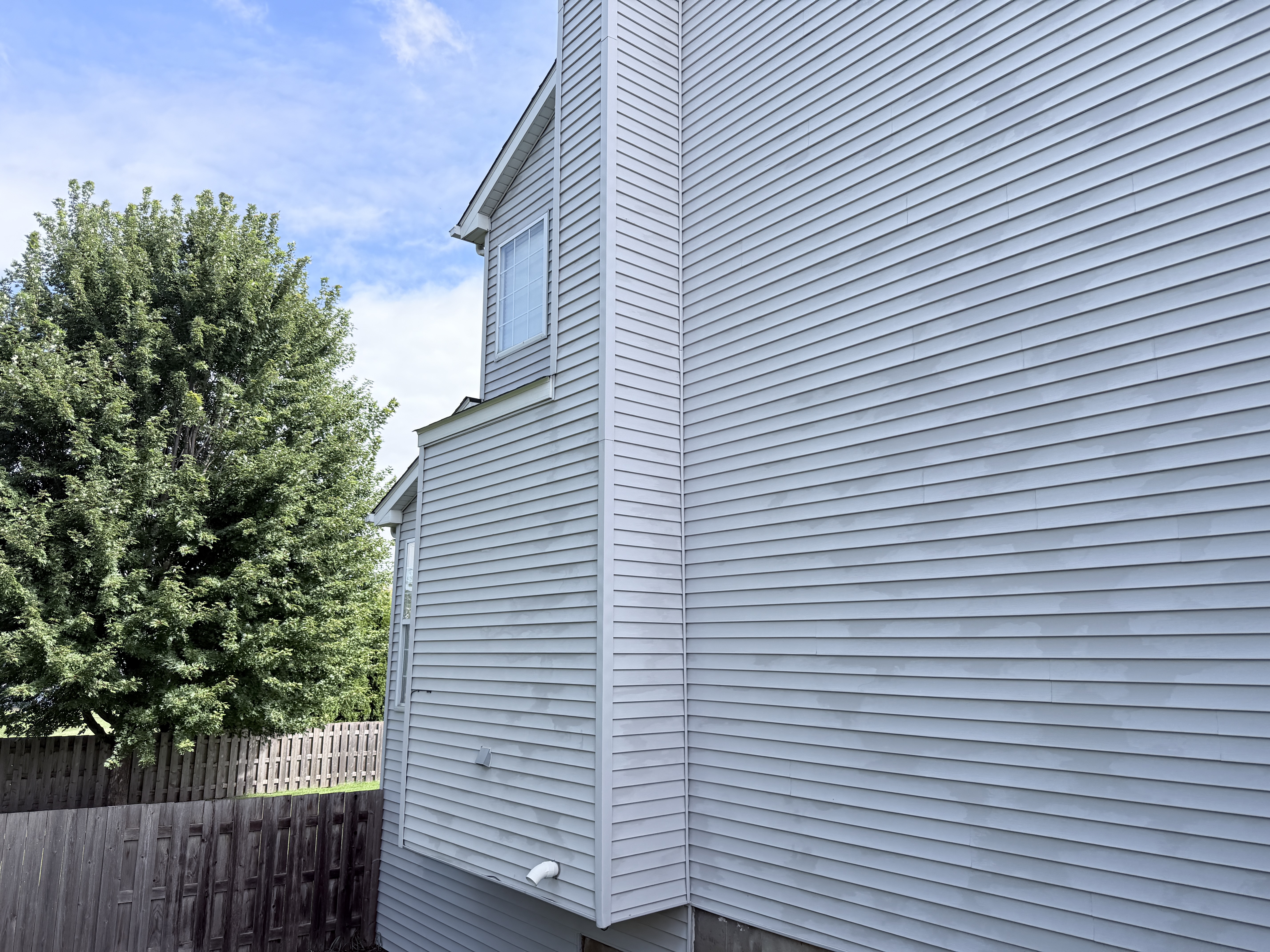 After House Washing project in Lindenhurst, IL