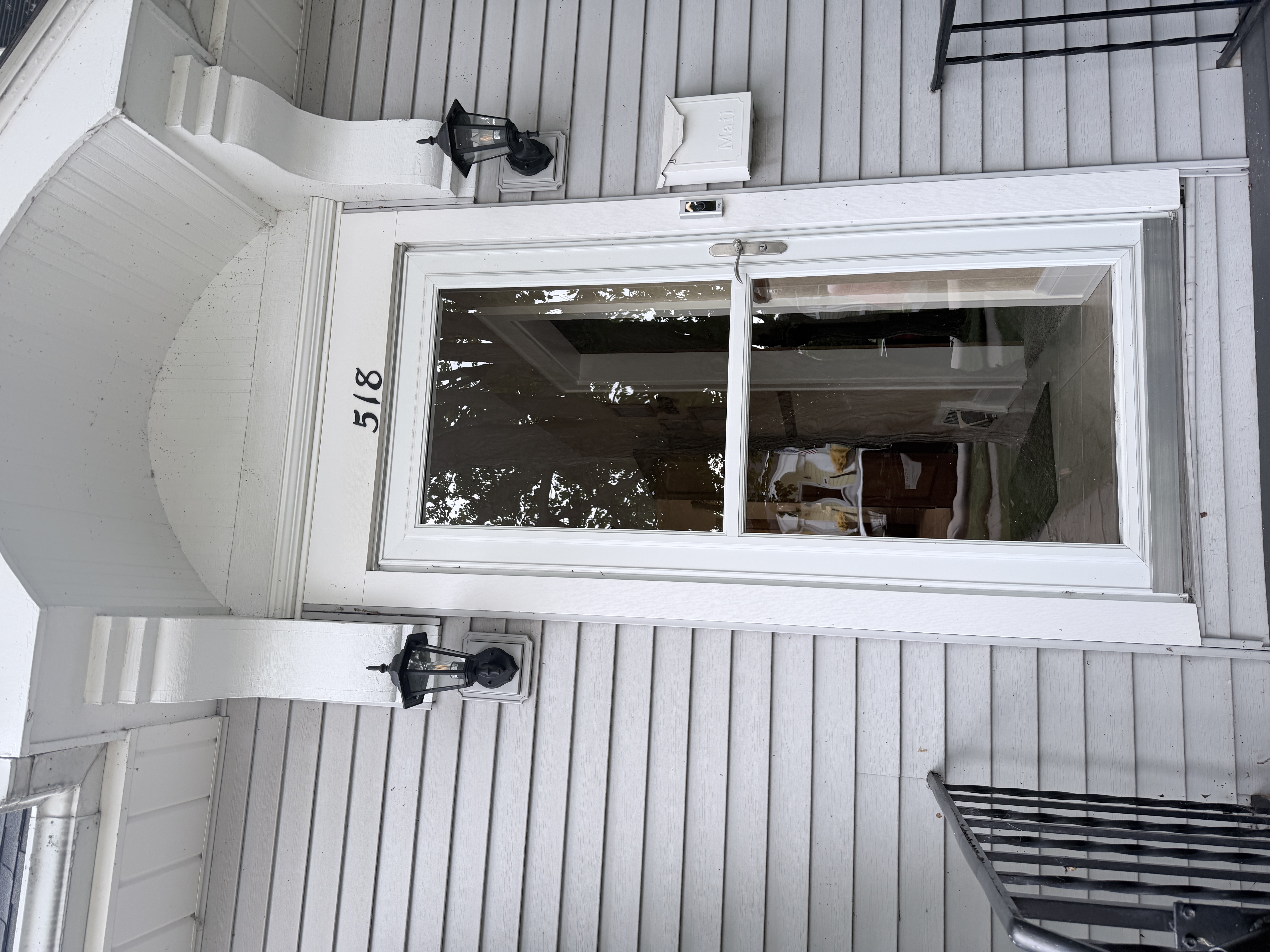 Before House Washing project in Kenosha, WI
