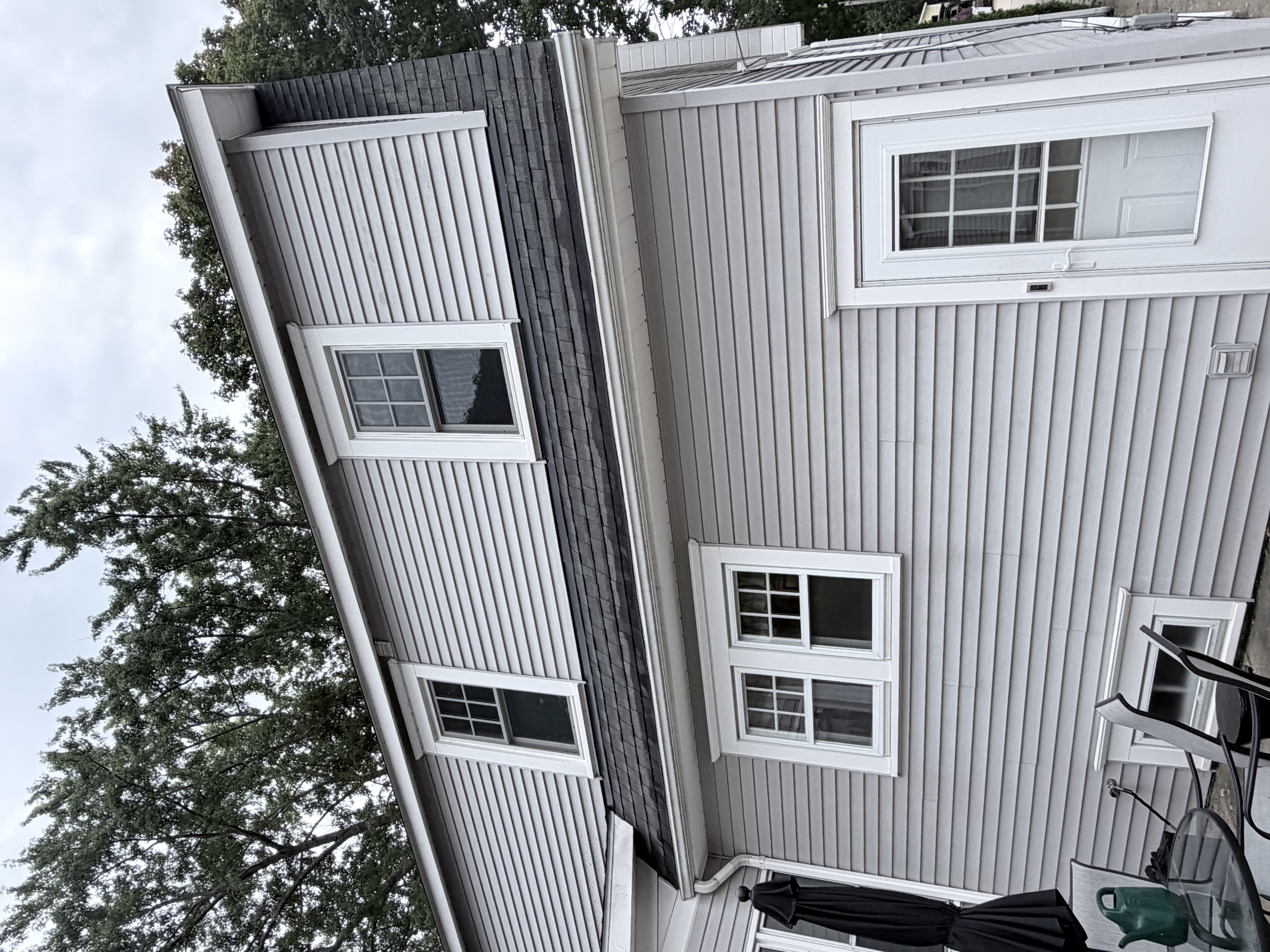 Before House Washing project in Kenosha, WI