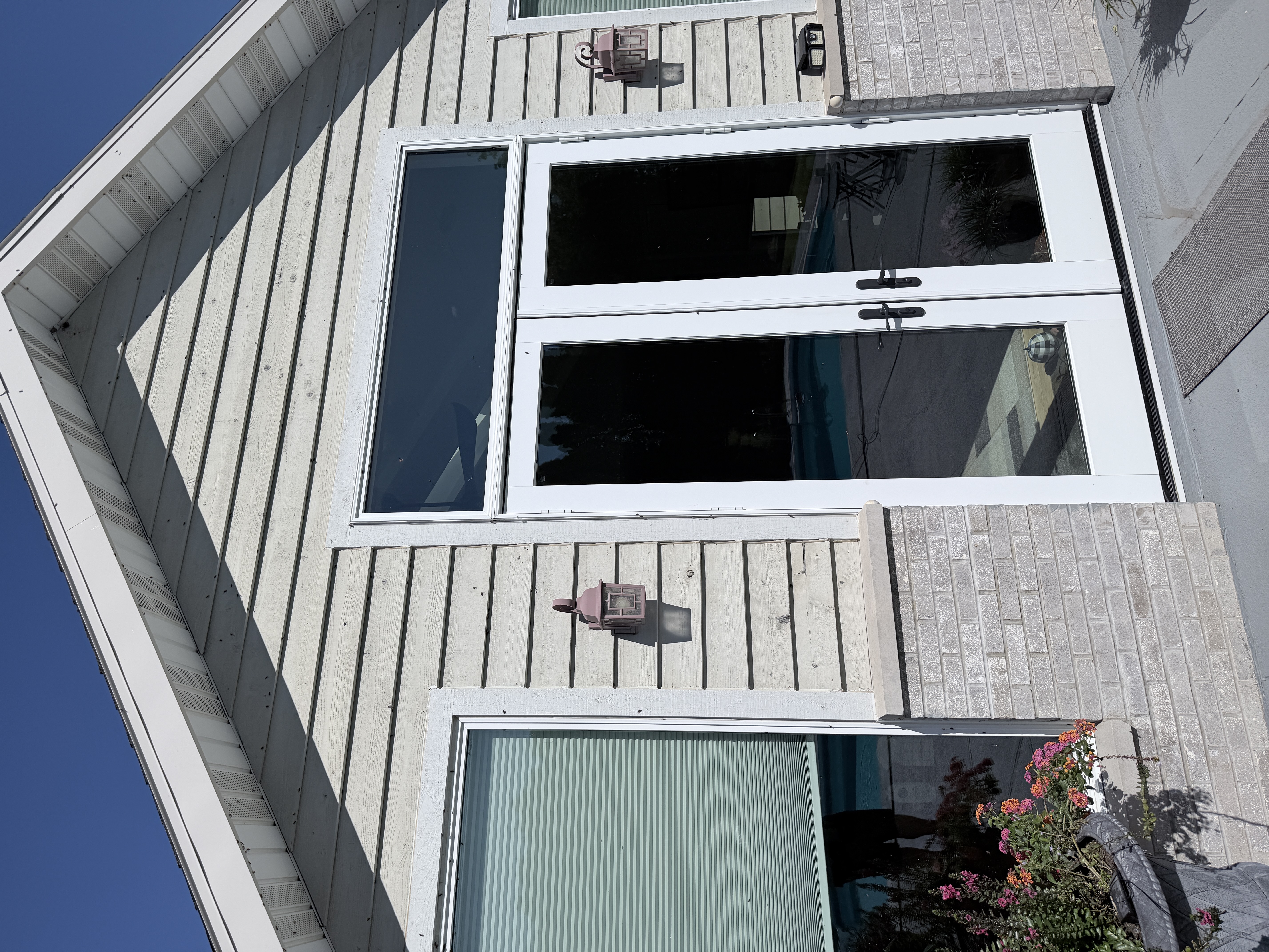 Before house washing in Bristol, WI by Code 3 Cleaning — pair 5 of 13, project #1740