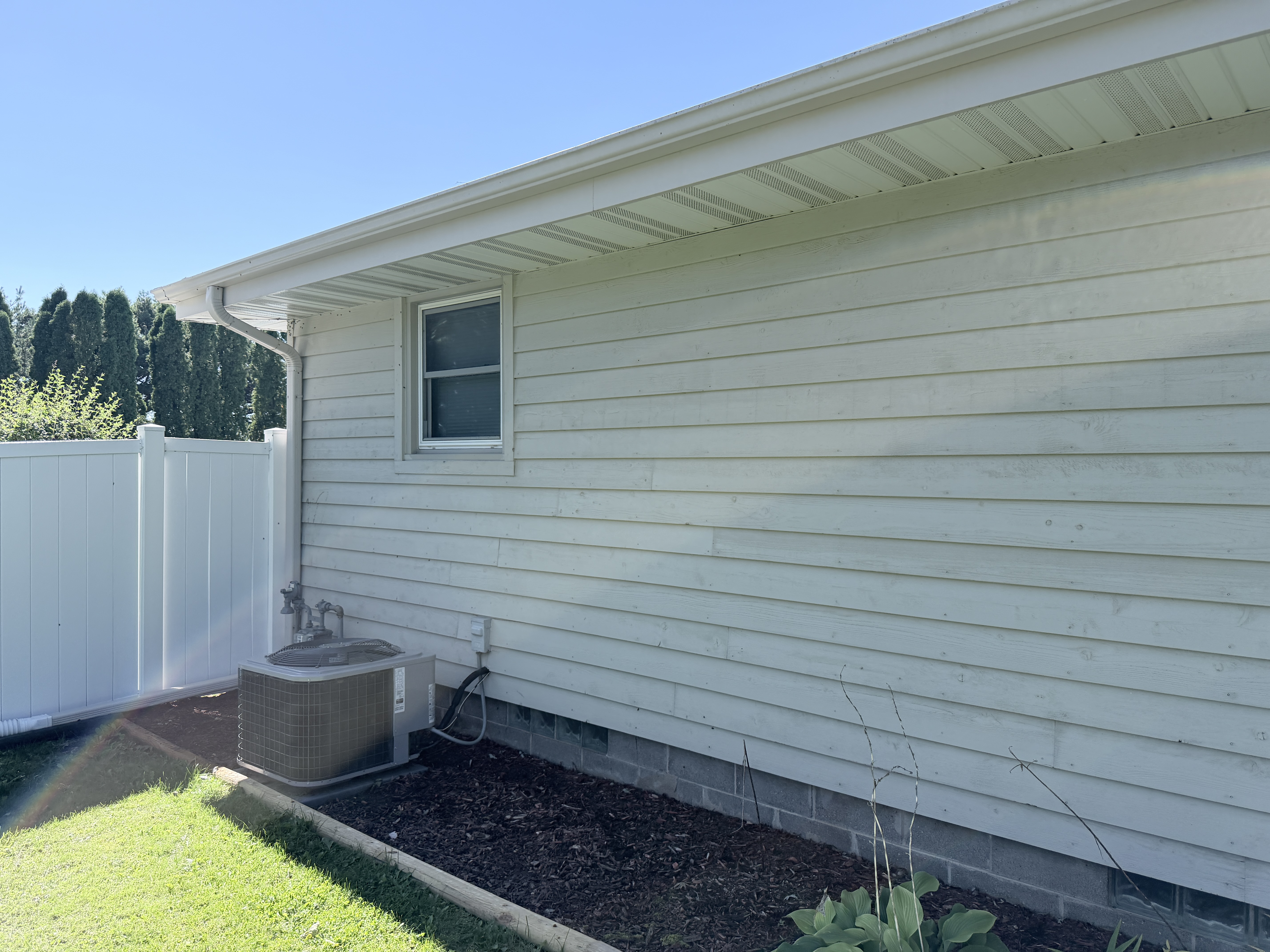 After House Washing project in Bristol, WI