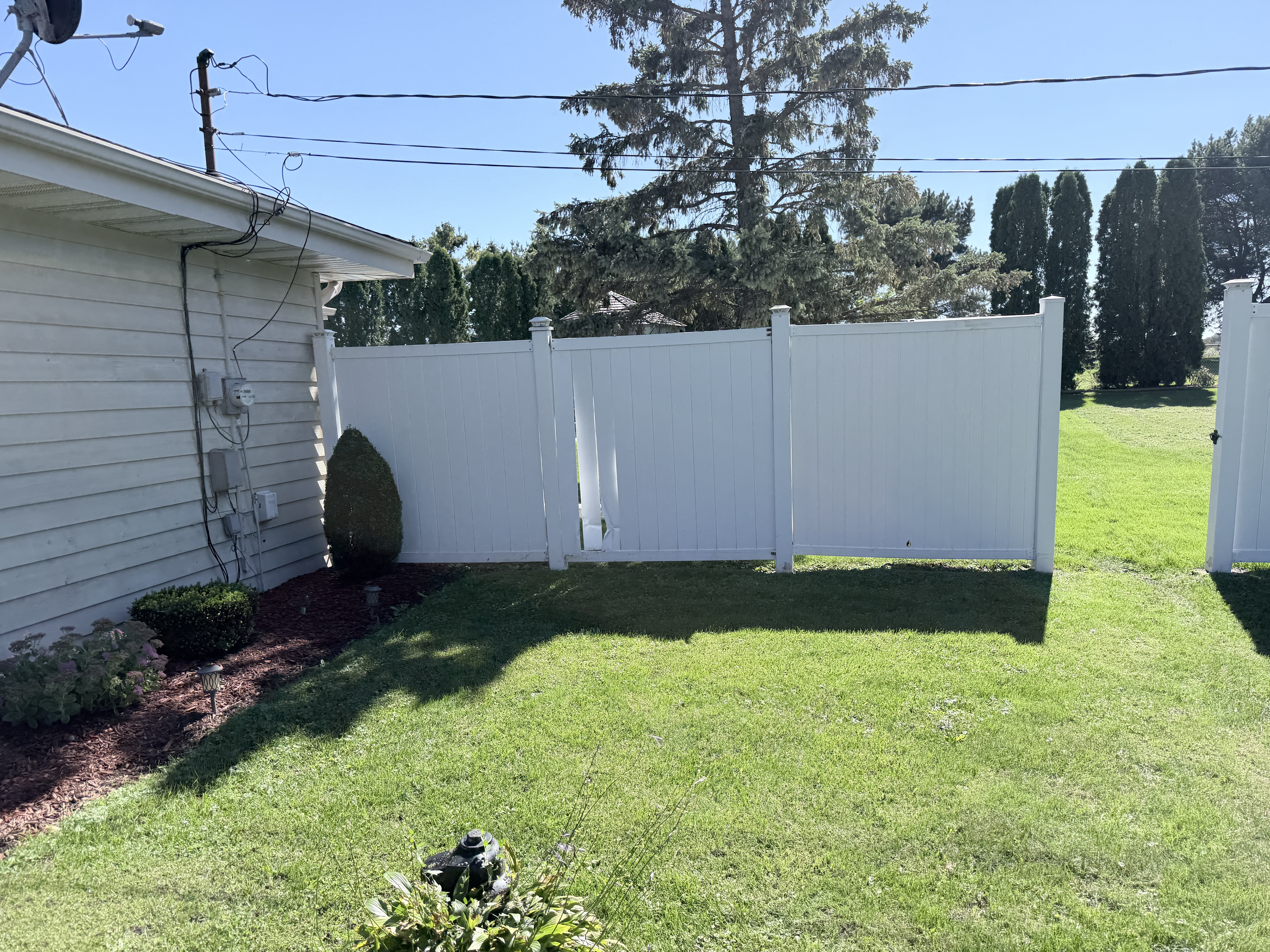 After House Washing project in Bristol, WI