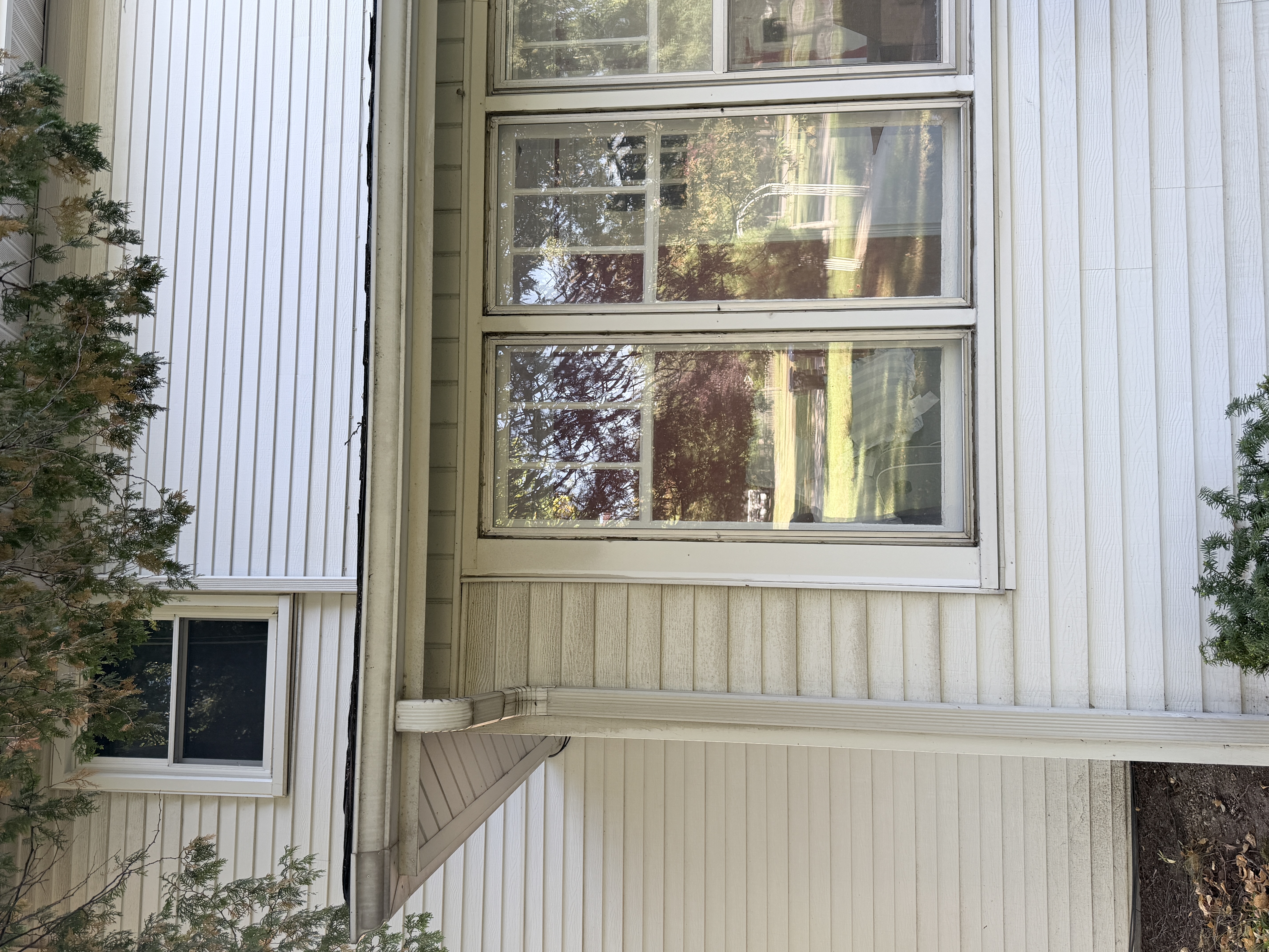 Before roof washing in Zion, IL by Code 3 Cleaning — pair 5 of 10, project #1842