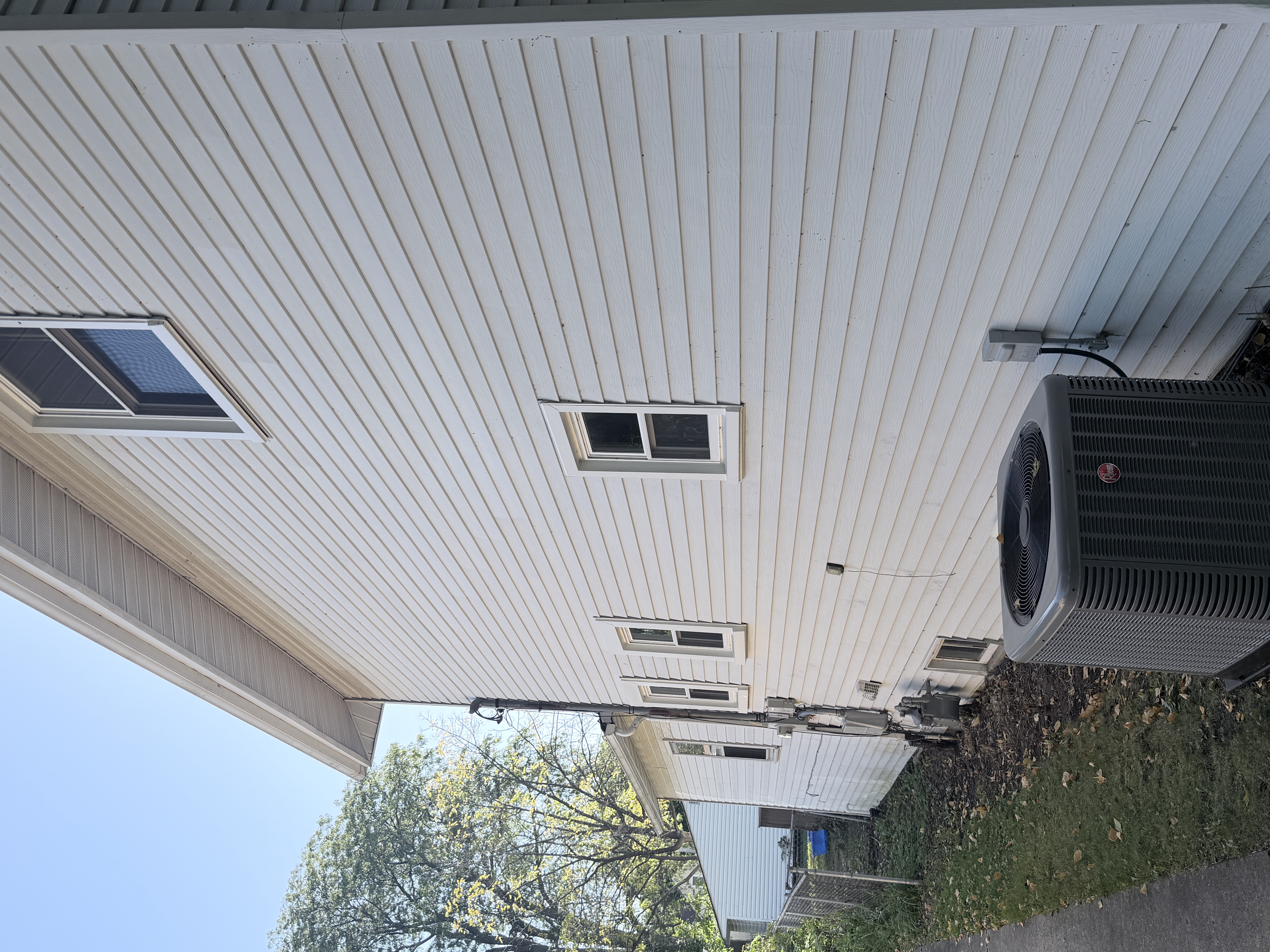 Before roof washing in Zion, IL by Code 3 Cleaning — pair 6 of 10, project #1842