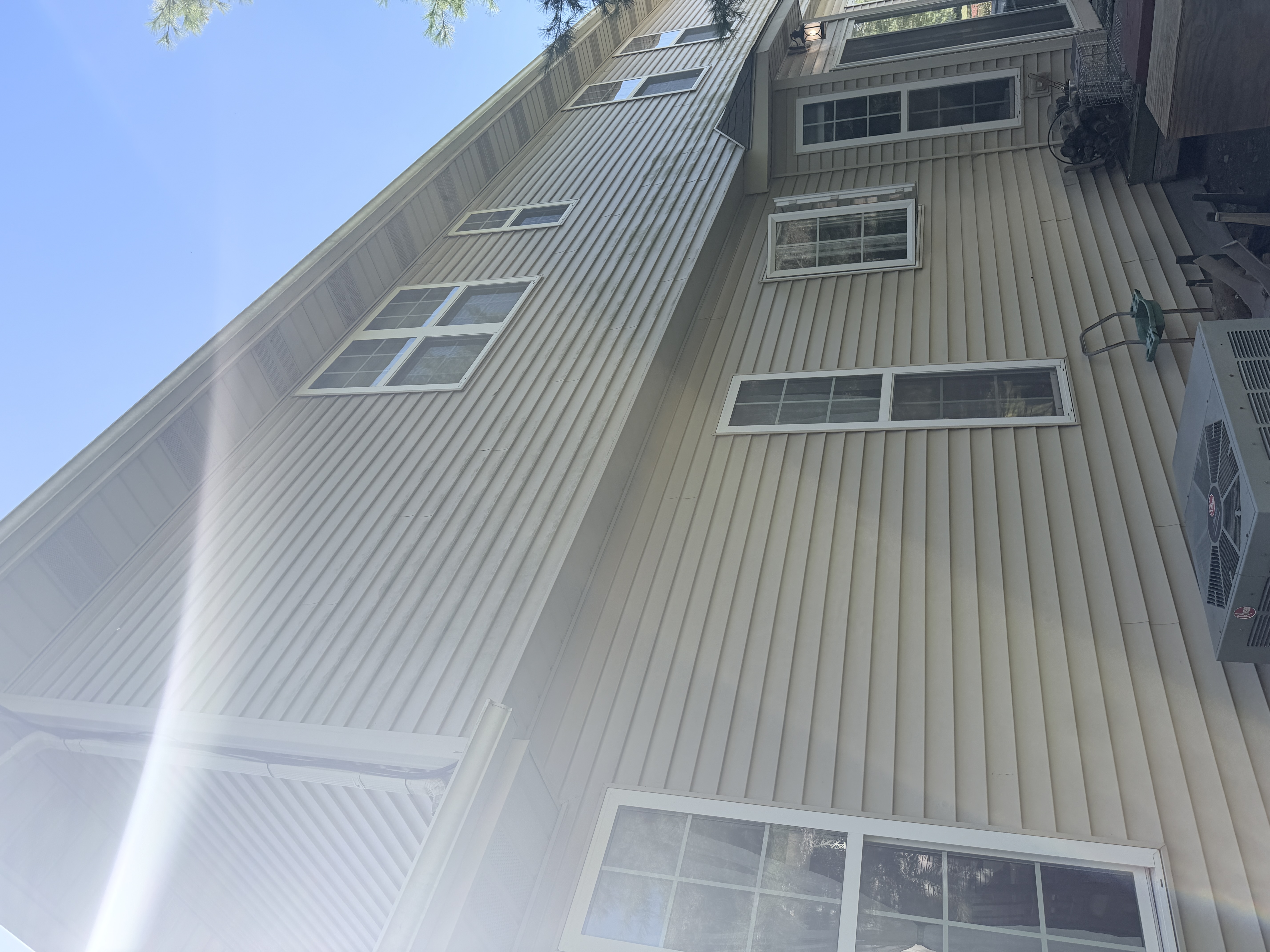 Before house washing in Pleasant Prairie, WI by Code 3 Cleaning — pair 8 of 11, project #1865