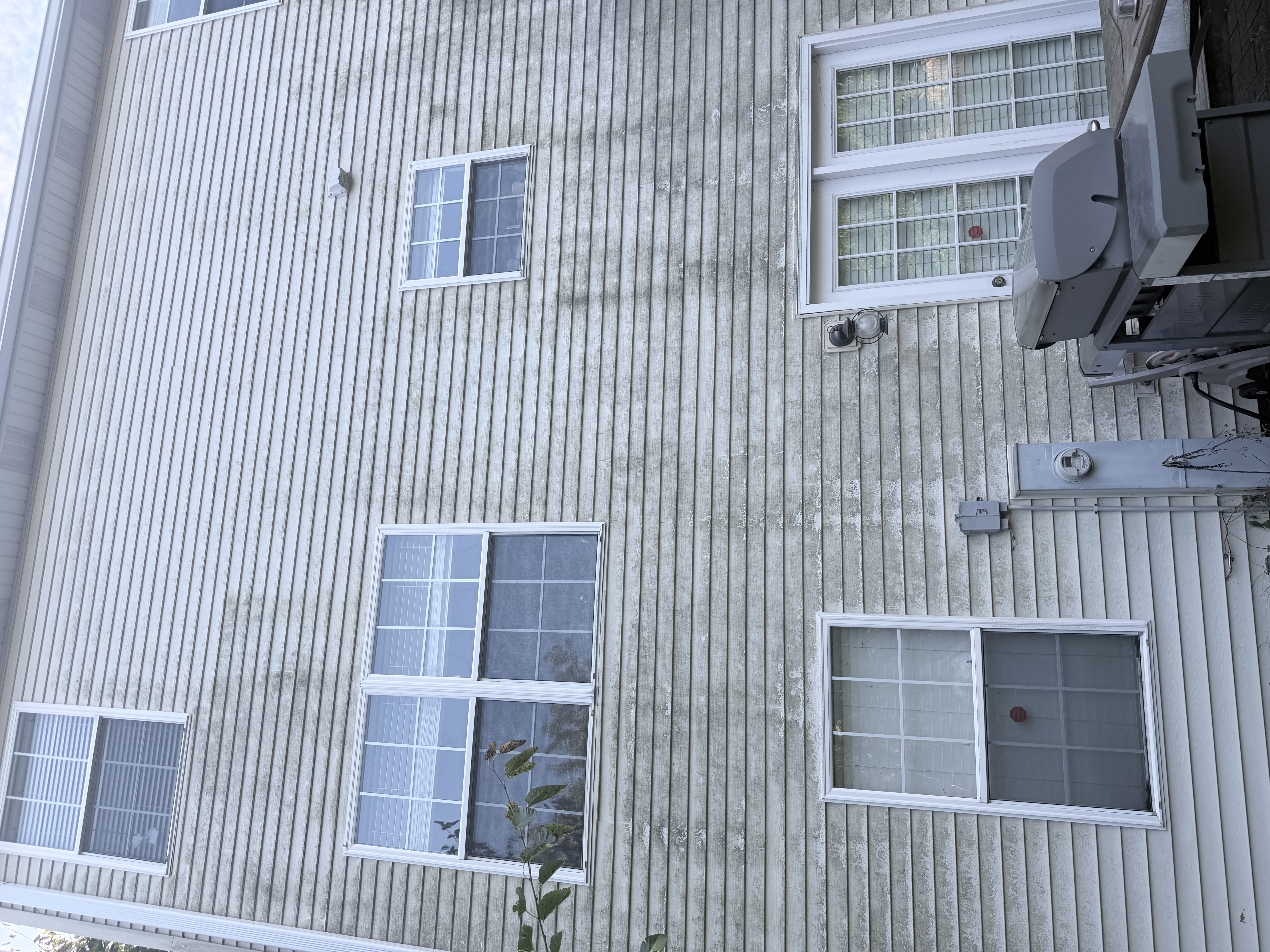 Before house washing in Lindenhurst, IL by Code 3 Cleaning — pair 2 of 5, project #1921