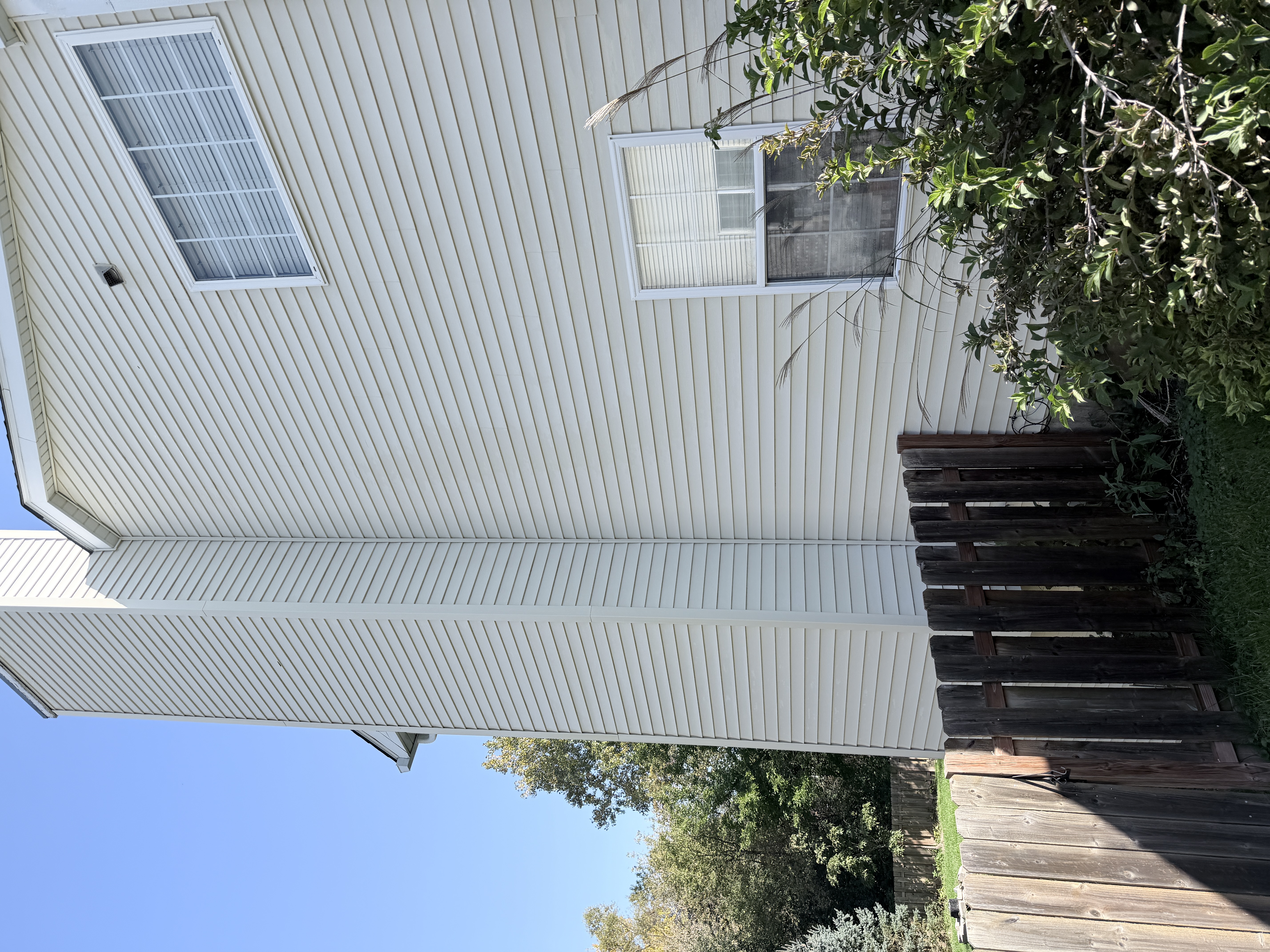 After house washing in Lindenhurst, IL by Code 3 Cleaning — pair 4 of 5, project #1921